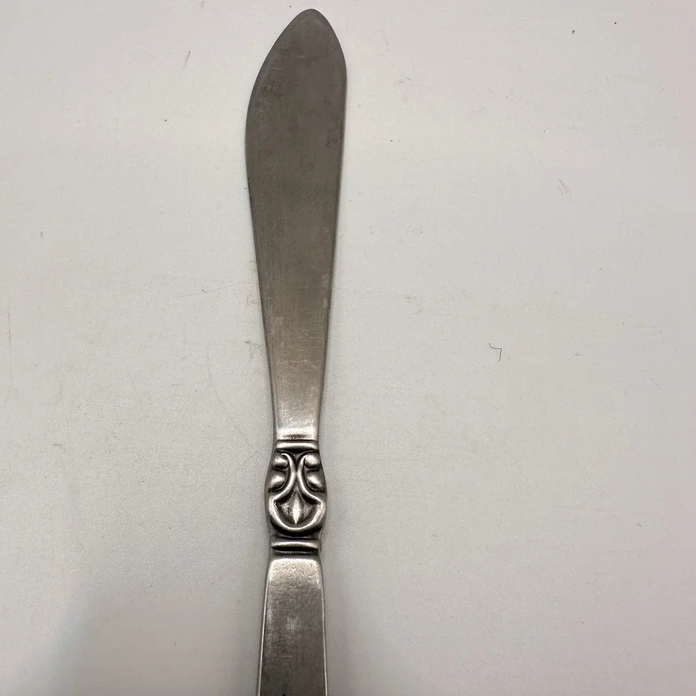 International Stainless Deluxe Norse Butter Spreader Flatware Knife 6.5